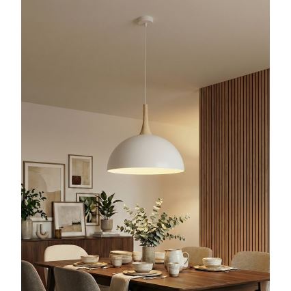 Полилей на кабел NAUTICA 1xGX53/12W/230V бял