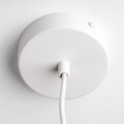 Полилей на кабел OVELLA, 1xE27/15W/230V, Ø 34 см, кремав
