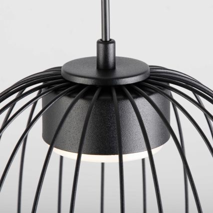 Полилей на кабел OVELLA 1xGX53/10W/230V Ø 25 см, черен