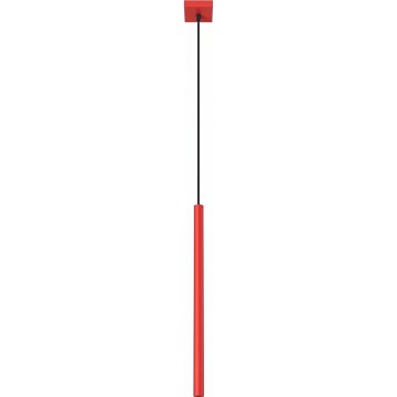 Полилей на кабел PASTELO 1xG9/8W/230V червен