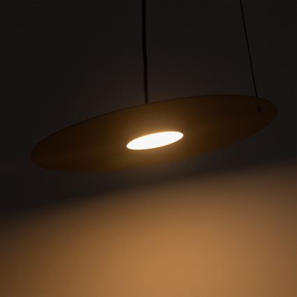 Полилей на кабел PIATTO 1xGX53/15W/230V Ø 35 см бежов