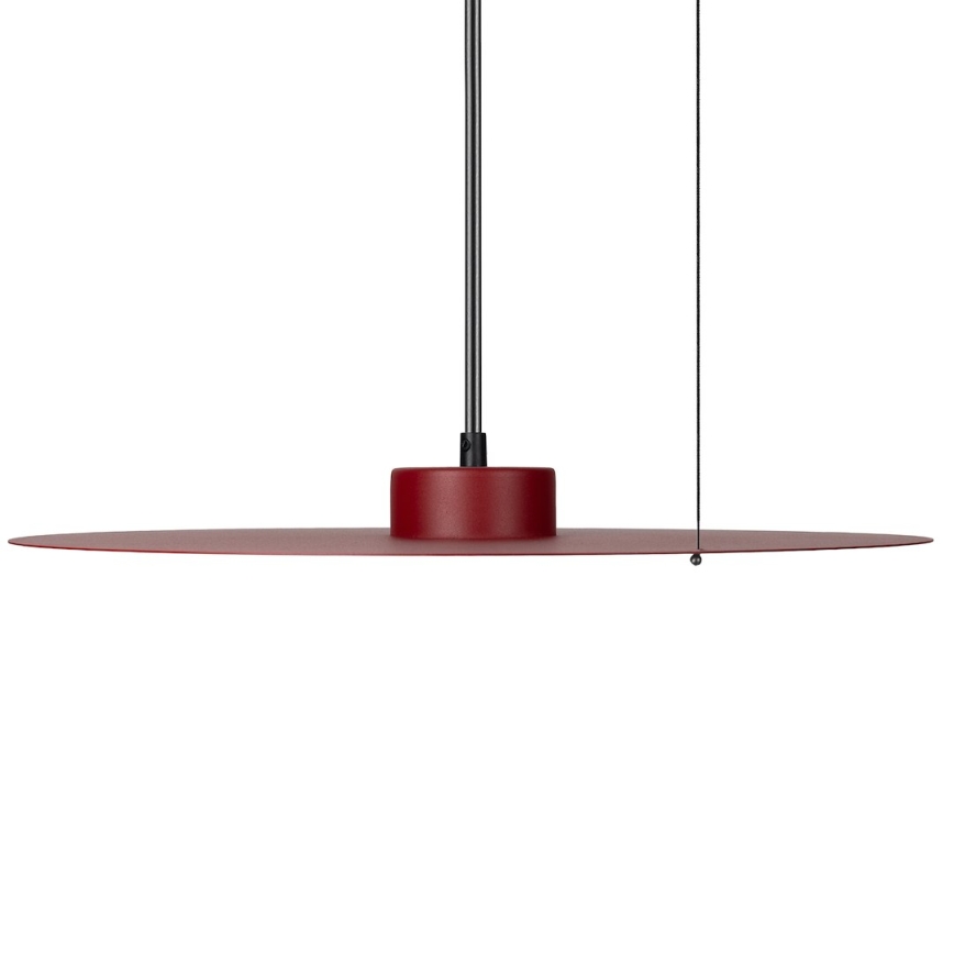 Полилей на кабел PIATTO 1xGX53/15W/230V, Ø 45 см, бордо