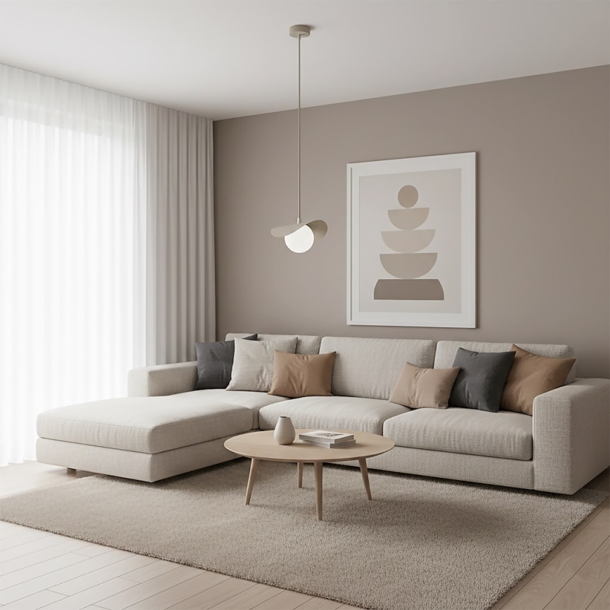 Полилей на кабел RITUAL 1xG9/8W/230V бежов