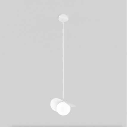 Полилей на кабел RITUAL 1xG9/8W/230V бял