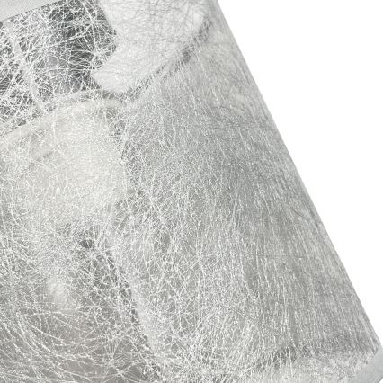 Полилей на кабел ROSA 1xE27/60W/230V черен/сив