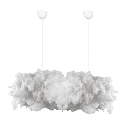 Полилей на кабел SERENE 2xE27/40W/230V бял