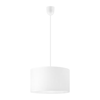 Полилей на кабел SIRJA PLISADO, 1xE27/15W/230V, диаметър 35 см, бял