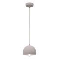 Полилей на кабел SOOL 1xE27/15W/230V Ø 15 cm кремав