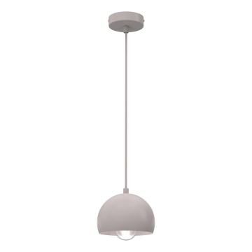 Полилей на кабел SOOL 1xE27/15W/230V Ø 15 cm кремав