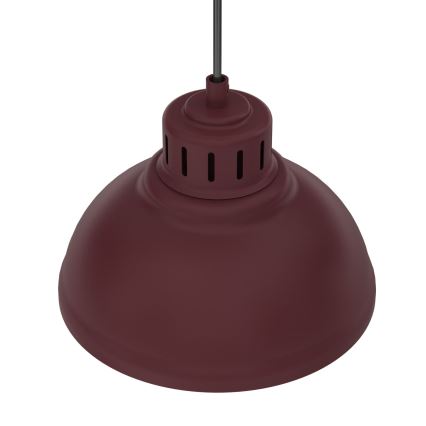 Полилей на кабел SVEN 3xE27/15W/230V бордо