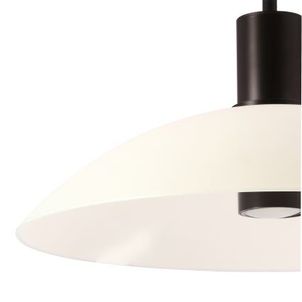 Полилей на кабел TEDIN 1xGU10/15W/230V бял/черен