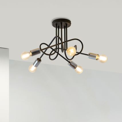 Полилей повърхностно монтиран OXFORD 5xE27/15W/230V