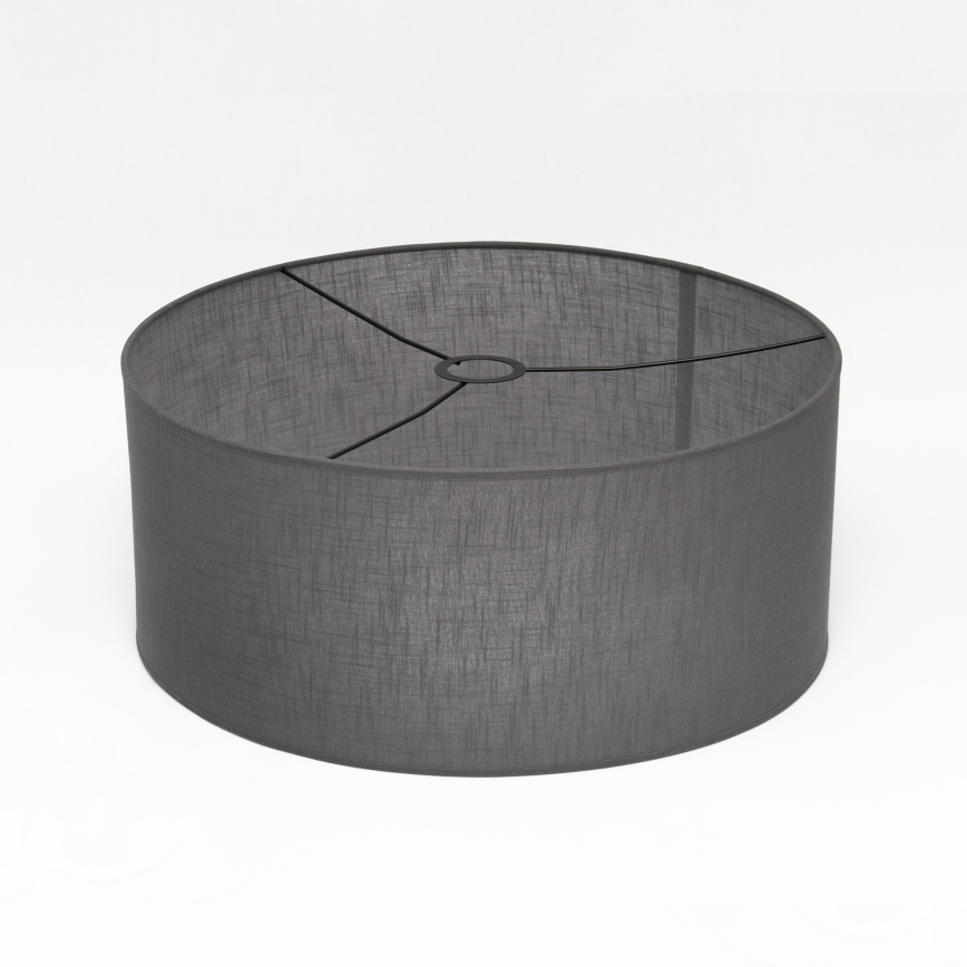 Полилей с кабел ALBA 1xE27/15W/230V, с диаметър 40 см, сив