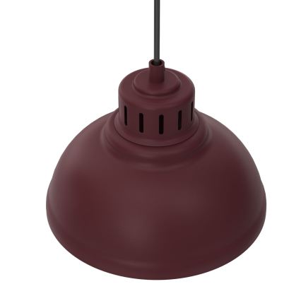 Полилей с кабелно окачване SVEN 4xE27/15W/230V бордо
