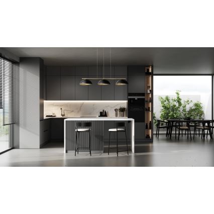 Полилей на кабел SOLAR 3xE27/60W/230V златист