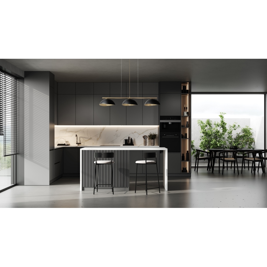 Полилей на кабел SOLAR 3xE27/60W/230V златист