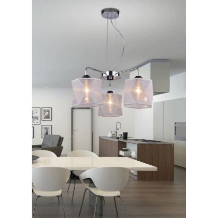 Полилей висящ на кабел NOSJA 3xE27/40W/230V