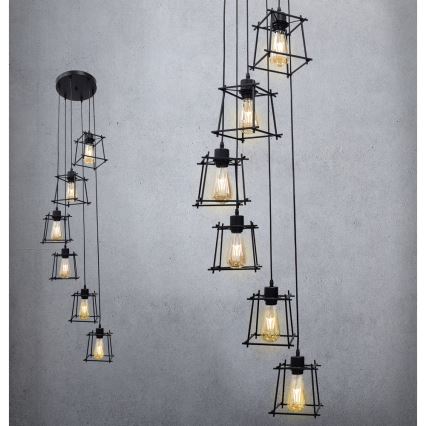 Полилей висящ на кабел RYGA 6xE27/20W/230V