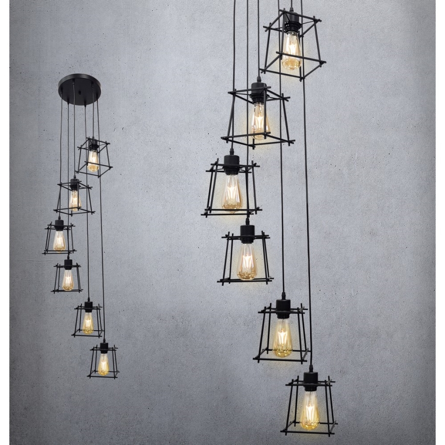 Полилей висящ на кабел RYGA 6xE27/20W/230V