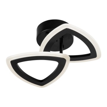 Полилей за повърхностен монтаж 2xLED/16W/230V черен