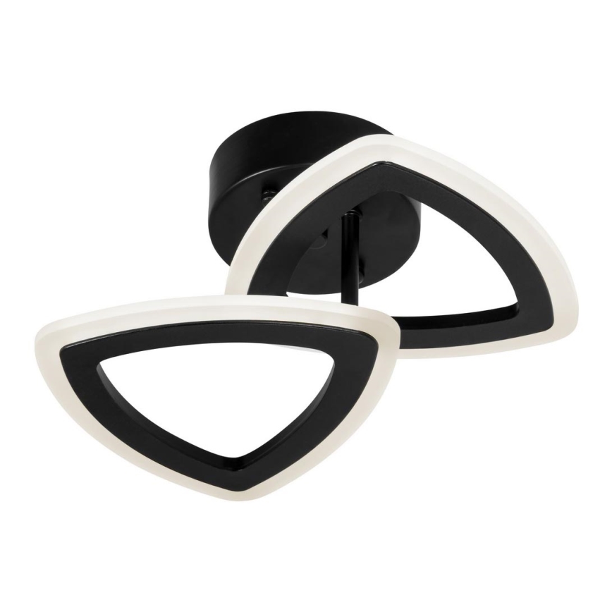 Полилей за повърхностен монтаж 2xLED/16W/230V черен