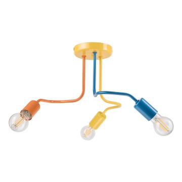 Полилей за повърхностен монтаж CHARLIE 3xE27/60W/230V
