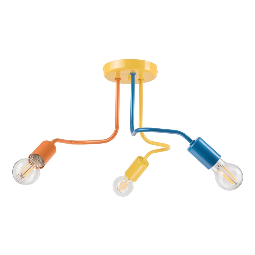 Полилей за повърхностен монтаж CHARLIE 3xE27/60W/230V