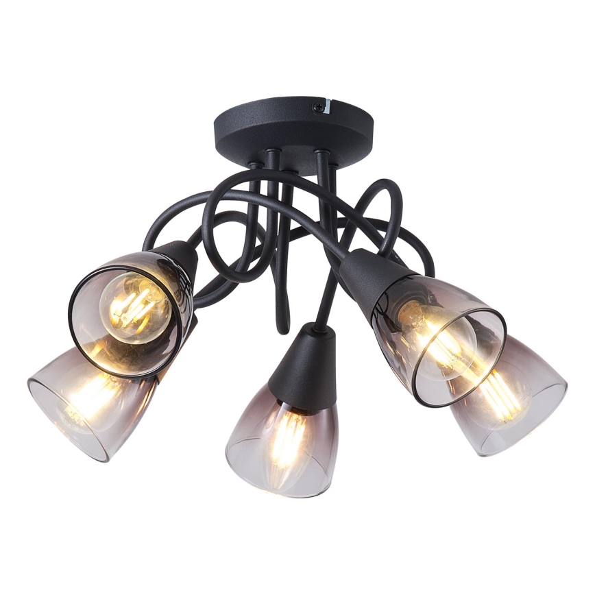 Полилей за повърхностен монтаж CLASSY 5xE14/7W/230V
