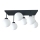 Полилей за повърхностен монтаж DEA 6xE14/60W/230V черен/бял
