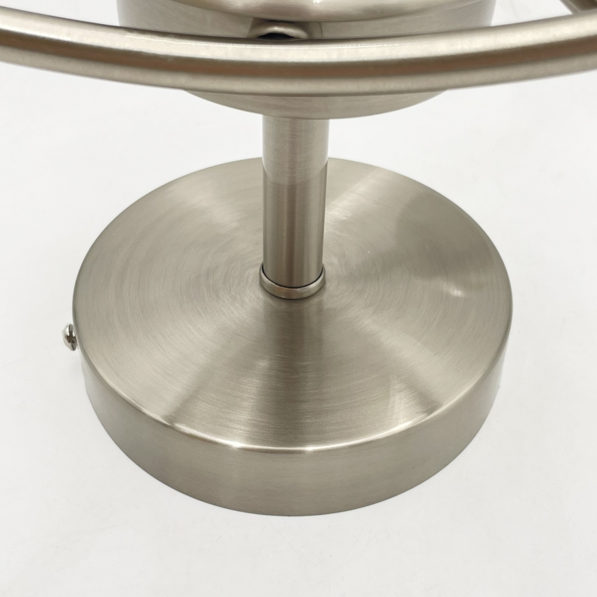 Полилей за повърхностен монтаж DONNA 3xE27/60W/230V никел