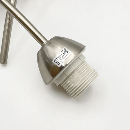 Полилей за повърхностен монтаж DONNA 3xE27/60W/230V никел