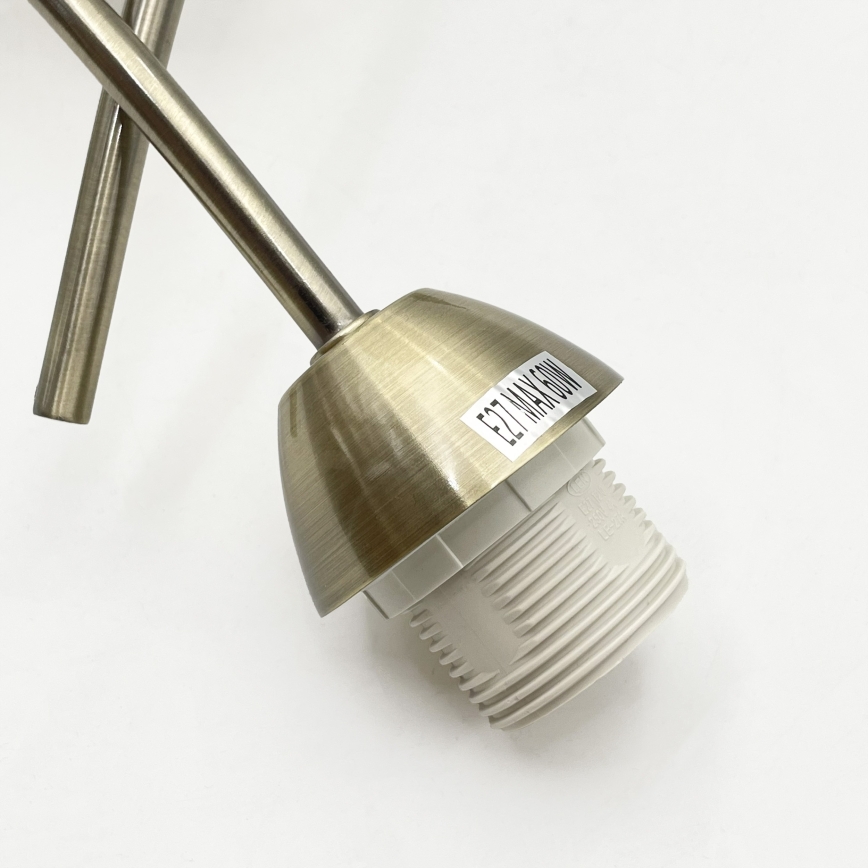 Полилей за повърхностен монтаж DONNA 3xE27/60W/230V патина