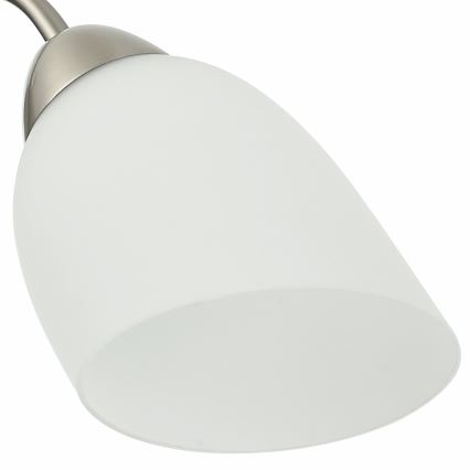 Полилей за повърхностен монтаж DONNA 5xE27/60W/230V никел