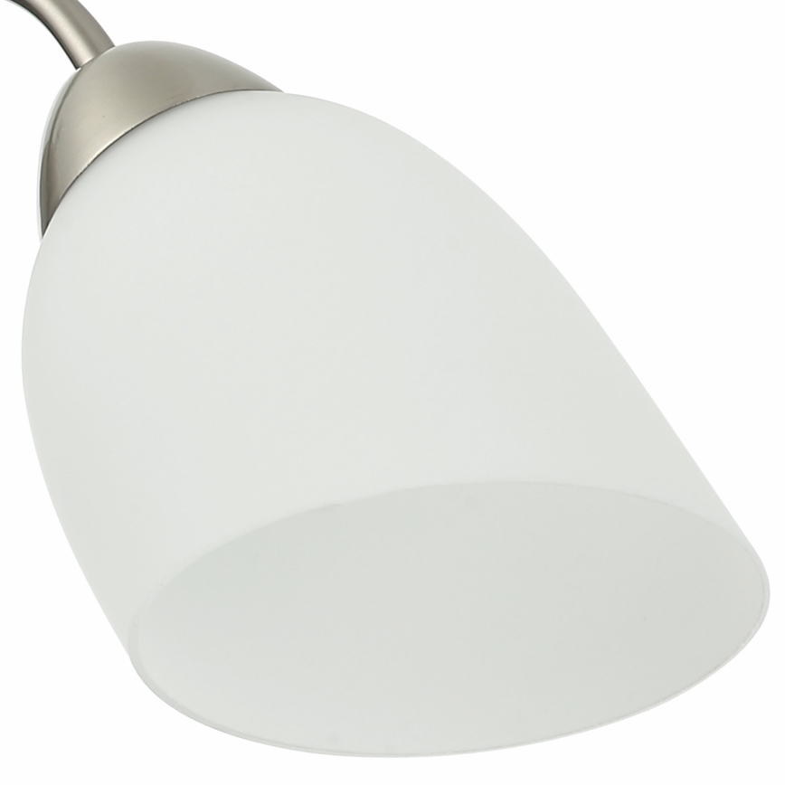 Полилей за повърхностен монтаж DONNA 5xE27/60W/230V никел