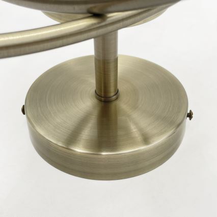 Полилей за повърхностен монтаж DONNA 5xE27/60W/230V патина