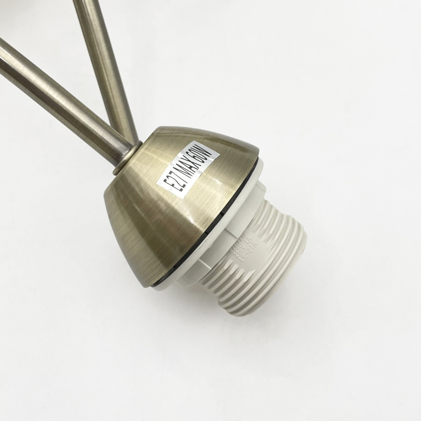 Полилей за повърхностен монтаж DONNA 5xE27/60W/230V патина