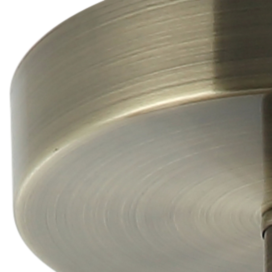 Полилей за повърхностен монтаж DONNA 5xE27/60W/230V патина