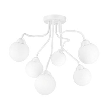 Полилей за повърхностен монтаж HOLLY 6xG9/5W/230V бял