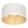 Полилей за повърхностен монтаж LOFT SHADE 3xE27/60W/230V бял/златист