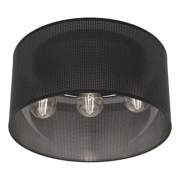 Полилей за повърхностен монтаж LOFT SHADE 3xE27/60W/230V черен