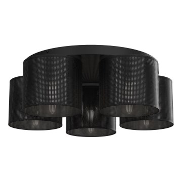 Полилей за повърхностен монтаж LOFT SHADE 5xE27/60W/230V черен