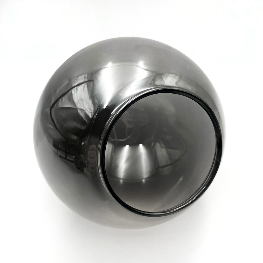 Полилей за повърхностен монтаж MALENA 3xE14/5W/230V черен/опушен