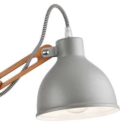 Полилей за повърхностен монтаж MARCELLO 3xE27/60W/230V бук - FSC сертифицирано