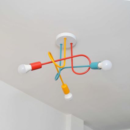 Полилей за повърхностен монтаж OXFORD 3xE27/15W/230V