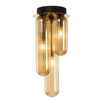 Полилей за повърхностен монтаж PAX 3xG9/9W/230V златист