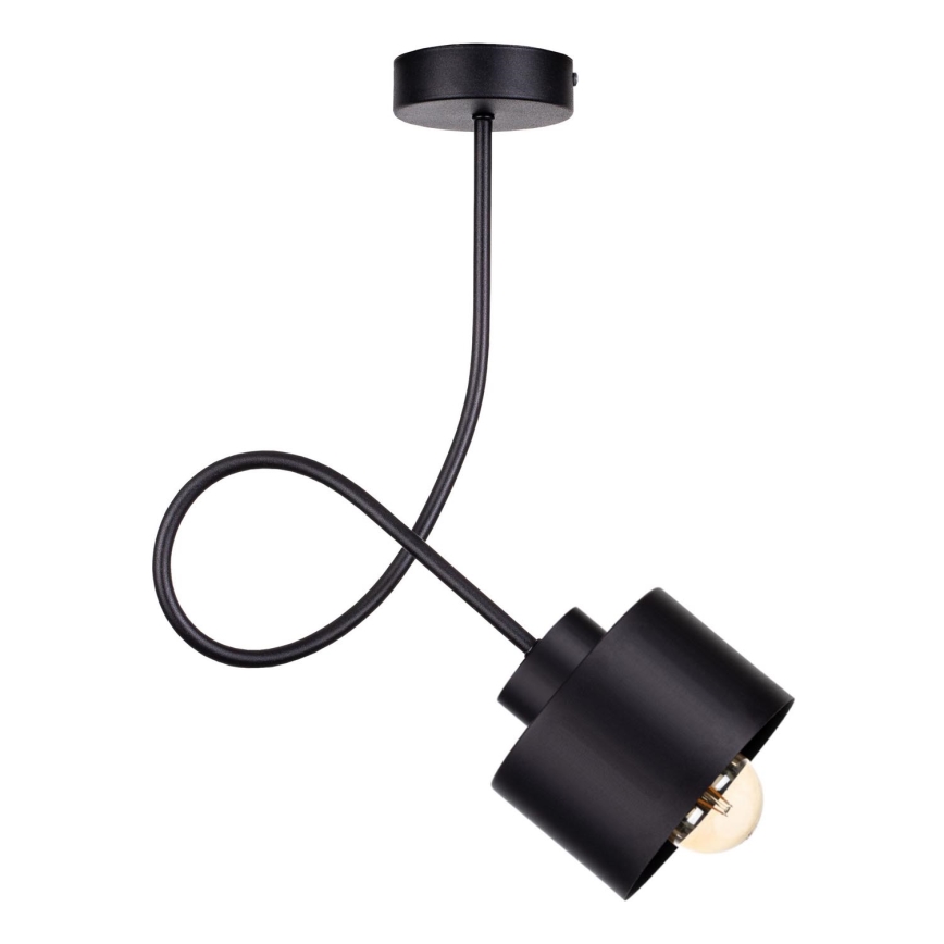 Полилей за повърхностен монтаж SIMPLY BLACK 1xE27/60W/230V