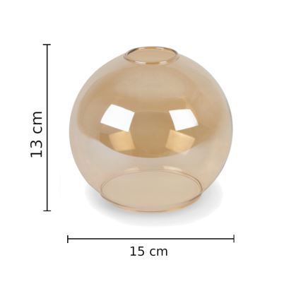 Полилей за повърхностен монтаж STAR 5xE27/60W/230V черен/опушен бежов