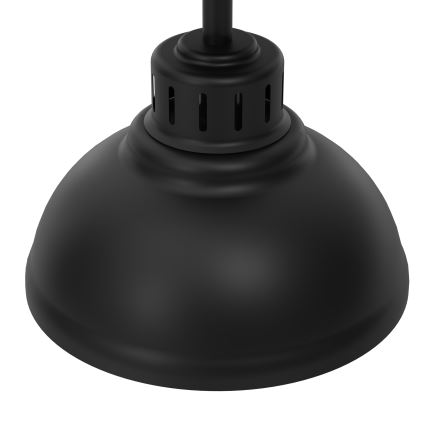 Полилей за повърхностен монтаж SVEN 1xE27/15W/230V черен/златист