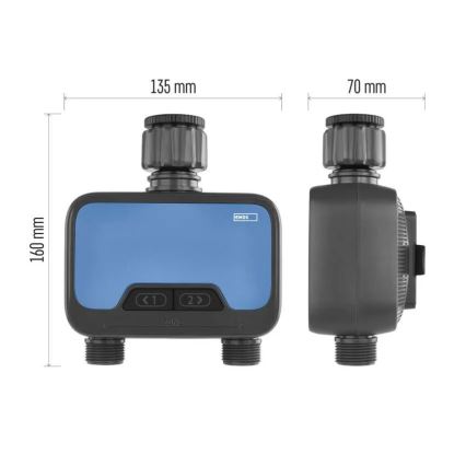 Поливен таймер GoSmart с 2 изхода