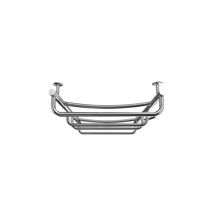 Полотенцесушител за баня LUX 105W/230V 81x52 cm неръждаема стомана/лъскав хром, десен